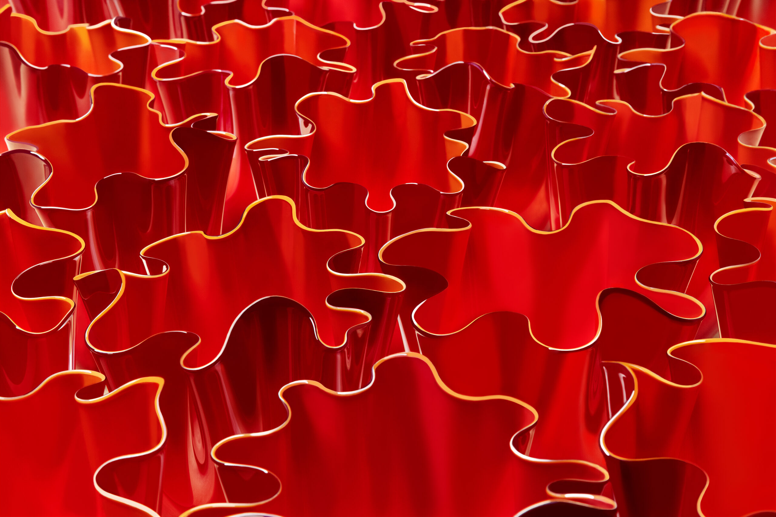 Lucrezia Roda, “RED WATER LILIES”, 2022, Stampa Giclée su carta Baritata, montata sotto Plexiglas® 4mm, courtesy Lucrezia Roda e Cortesi Gallery