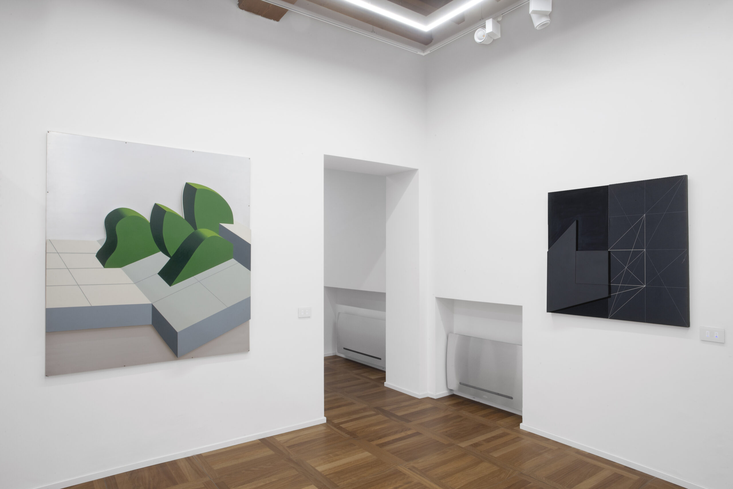 Installation view, Gianfranco Pardi. ARCHIPITTURA – a cura di Marco Meneguzzo-Cortesi Gallery Milano-2023-ph.B.BANI_03
